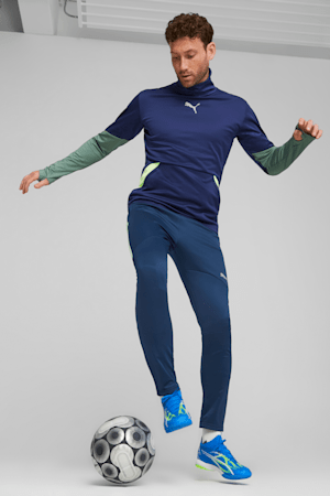 Chaussures de soccer avec crampons ULTRA MATCH IT Homme, Ultra Blue-PUMA White-Pro Green, extralarge